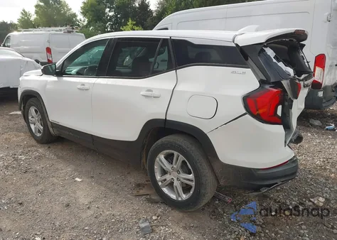 2018 GMC Terrain Sle из США, поврежденный, VIN 3GKALMEV2JL245012